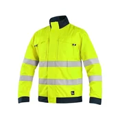 CXS Jakna CXS HALIFAX, visoko vidna, moška, rumeno-modra