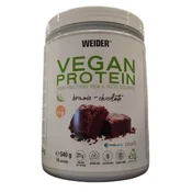 Weider – Veganski proteini, čokoladni brownie, 540g