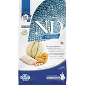 N&D OCEAN Cat GF Trska, kozica, buča in melona s melono 300 g