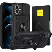 Spacecase OVITEK SPACECASE OVITEK ZA IPHONE 12 MINI SC CAMRING ČRN, (21963731)