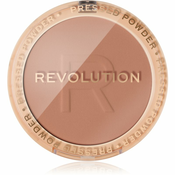 Makeup Revolution Reloaded nežni kompaktni puder odtenek Tan 6 g