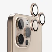 TOP SHOCK Zastita za kameru za iPhone 16 Pro/iPhone 16 Pro Max, Zlatne boje