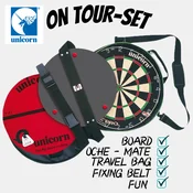 Meta za pikado od sisala UNICORN On Tour Board Set