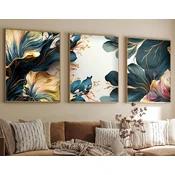 Wallity Dekorativna slika Huhu217, 35x50cm, 3 dijela