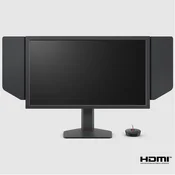 BENQ Zowie Gaming TN monitor 400Hz 24,1 XL2566X+, 1920x1080, 16:9, 1000:1, 320cd/m2, 3xHDMI/DisplayPort 9H.LMRLB.QBE
