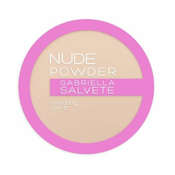 Gabriella Salvete Nude Powder SPF15 kompakten puder 8 g Odtenek 01 pure nude