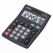 CASIO MS 8S Kalkulator stoni, Siva