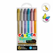 Carioca gelno pero Fiorella mešanica barv - Pastel, 30 kos, stojalo
