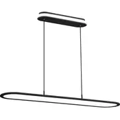 Osram-LED prigušiva luster na sajli OFFICE LINE LED/57W/230V 4000K 100 cm crna