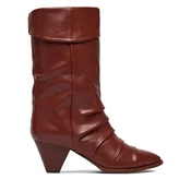 Škornji Badura EO-APRIL-25FW218-1 Rjava