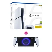 PlayStation 5 (tanek) 1 TB + PlayStation Portal igralne konzole
