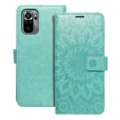 OEM Ohišje MEZZO Book za XIAOMI Mi 11 Lite 5G/Mi 11 Lite LTE (4G)/Mi 11 Lite NE, mandala, zelena