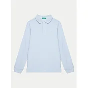 United Colors Of Benetton Polo majica 3089C300Z Svetlo modra Regular Fit