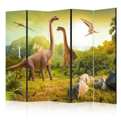 artgeist Paravan Dinosaurs I, 5-Delni, Dvostranski