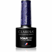 Claresa SoakOff UV/LED Color Galaxy gel lak za nokte nijansa Navy Blue 5 g