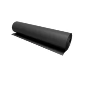Fitmat Profesionalna Gumirana Podlaga v Roli 10m2 | črna | 1,25 m x 8 m x 8 mm | Najboljša zaščita za vaša tla, opremo in zdravje!