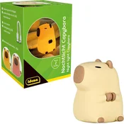 Idena Idena 40386 LED nočna lučka Capybara, silikon, barvna, USB polnilna
