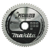 MAKITA žagin list aluminij Efficut 216x1,85x30 mm 63 zob E-16916