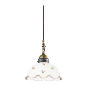 Kolarz 731.30.160 - Luster na sajli NONNA 1xE27/75W/230V, precnik 20 cm, u obliku cveta, u boji roze zlata