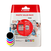Canon - Komplet tinta Canon CLI-581 (BK/C/M/Y), original + foto papir (2106C005AA)