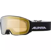 Alpina NAKISKA HM, skijaške naocale, crna 0-7280