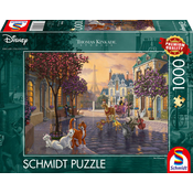 Sestavljanka 1000 delna Schmidt Disney Aristokrati