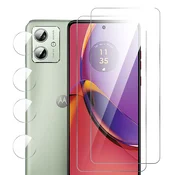 Zaščitno steklo za zaslon + zaščita kamere za Motorola Moto G54