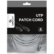 PP6U-CU-7.5M Gembird Mrezni kabl, CAT6 BAKARNI UTP Patch cord 7.5m grey