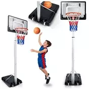 Košarkarski koš 150–260 cm nastavljiv prostostoječ stabilen mobilen Neo-Sport NS-281