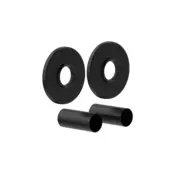 Mexen Uni-Term R enojni maskirni set za radiator, črn - W904-000-70