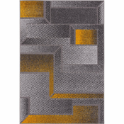 Oker rumena/siva preproga 133x190 cm Meteo – FD