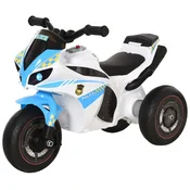 Homestar Otroški motor na poganjanje z glasbo in lučmi dirkaški dizajn modra za otroke do 20 kg 18-36 mesecev