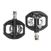 Rockbros M108 Najlonska polu-lock dvostranska pedala za kolo - črna