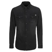 JACK & JONES Srajca Sheridan antracit/bela