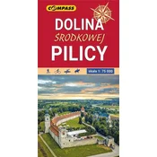 Compass Srednja dolina Pilice 1:75.000. Turistični zemljevid. Kompas.