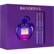 Set Antonio Banderas: Her Secret Desire, Eau de Toilette, da donna, 80 ml + Her Secret Desire, Deodorante Spray, da donna, 150 ml