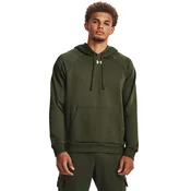 Mikina Under Armour Rival Fleece Hoodie Green XXXL