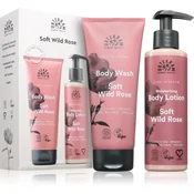 Urtekram Soft Wild Rose darilen set nege za telo