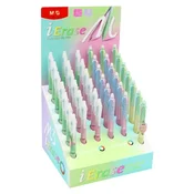 Predstavitveno stojalo M&G gel pisalo/radirka iErase M3/M4 (3 barve/4 barve polnila)