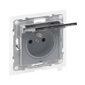 shumee Enojna aluminijasta vtičnica 2P+Z 16 A 250V avtomatski terminali Suno legrand 721386