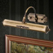 ORION Svjetlo za sliku Gustav od starog mesinga 38 cm - Dnevni boravak/blagovaonica - Anticki - stara mjed - Metal