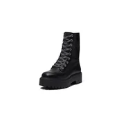 TIMBERLAND Gležnarji z vezalkami črna