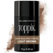 Toppik Keratinska vlakna, 12g, Svetlo smedja