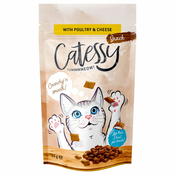 Ekonomično pakiranje Catessy hrskavih grickalica 3 x 65 g - Govedina, vitamini i sladBESPLATNA dostava od 299kn