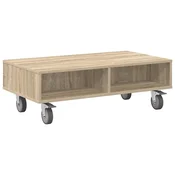 Stolic sa kotacima Sonoma hrast 90 x 50 x 30 cm