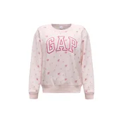 GAP Majica HERITAGE kaki/rosé/svetlo roza/bela