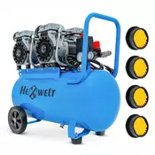THUNDER Industrijski brezoljni kompresor HEXWELT HW-KBO-4T-50L – 3000 W, 50 L, 8 bar, 380 L/min, (5000222720)