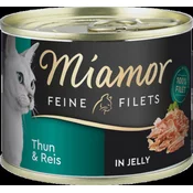 Miamor Fileji v želeju, konzerva 185 g - Tuna + riž