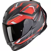 Scorpion EXO-491 Zumo integralna motociklisticka kaciga mat crno-crvena
