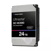 WD Ultrastar DC HC590 24TB 3.5 HDD SATA 512E SE 7200RPM 0F65684/WUH722624ALE6L4